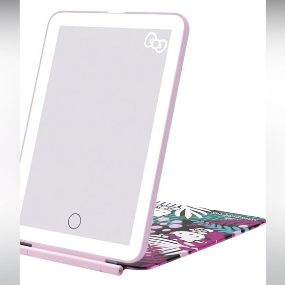 Impressions Vanity Hello Kitty Touch Pad Mini Tri-Tone Makeup Mirror - Picture 3 of 6